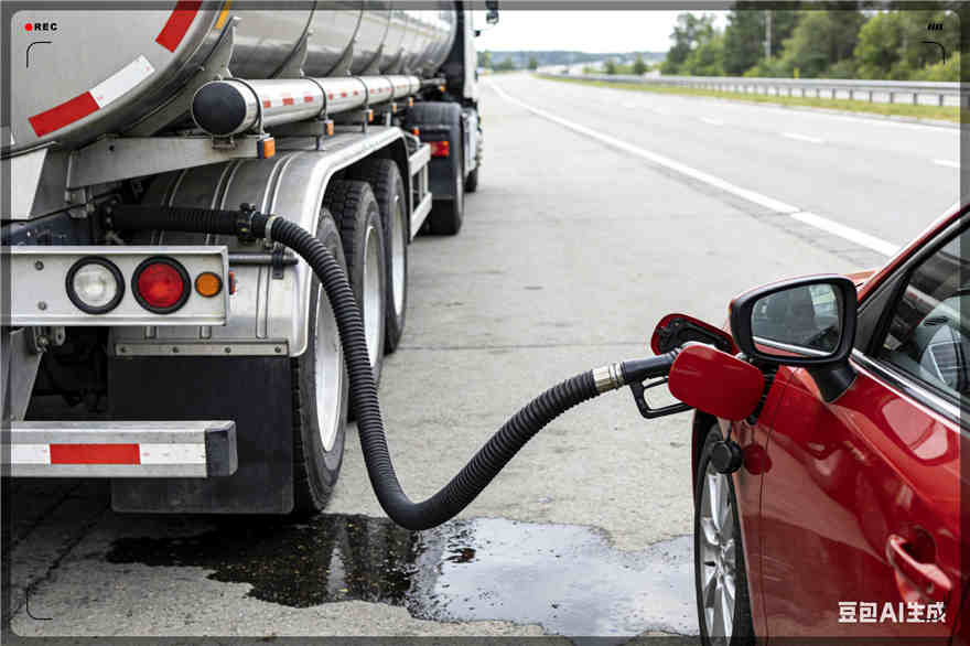 新建区汽车救援送水案例